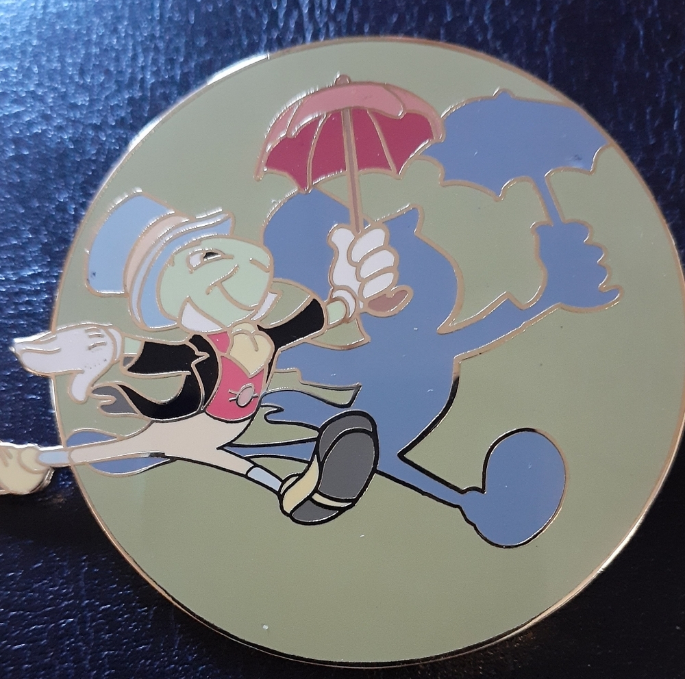 Disney Auctions Excl Jiminy Cricket Pin-LE 1,000